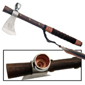 Replica Colonial Tomahawk Peace Pipe