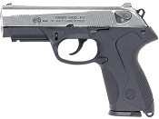 Beretta P4 Storm 9MMPA Blank Firing Gun-Nickel 