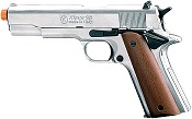 Kimar 1911 Replica Blank Firing Gun 8mm Black-Wood