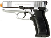 Front Firing Sava 9MMPA Blank Gun Chrome