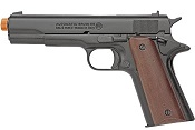 Front Firing 1911 9MMPA  Blank Firing Gun Black